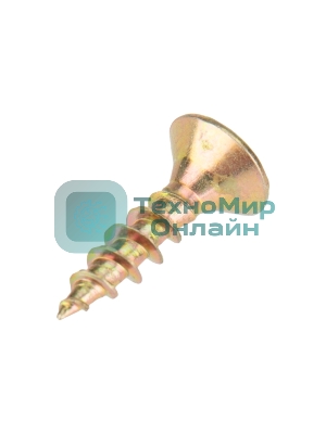 Саморез универсальный Kranz 4х16, желтый цинк, пакет (1000 шт/уп)