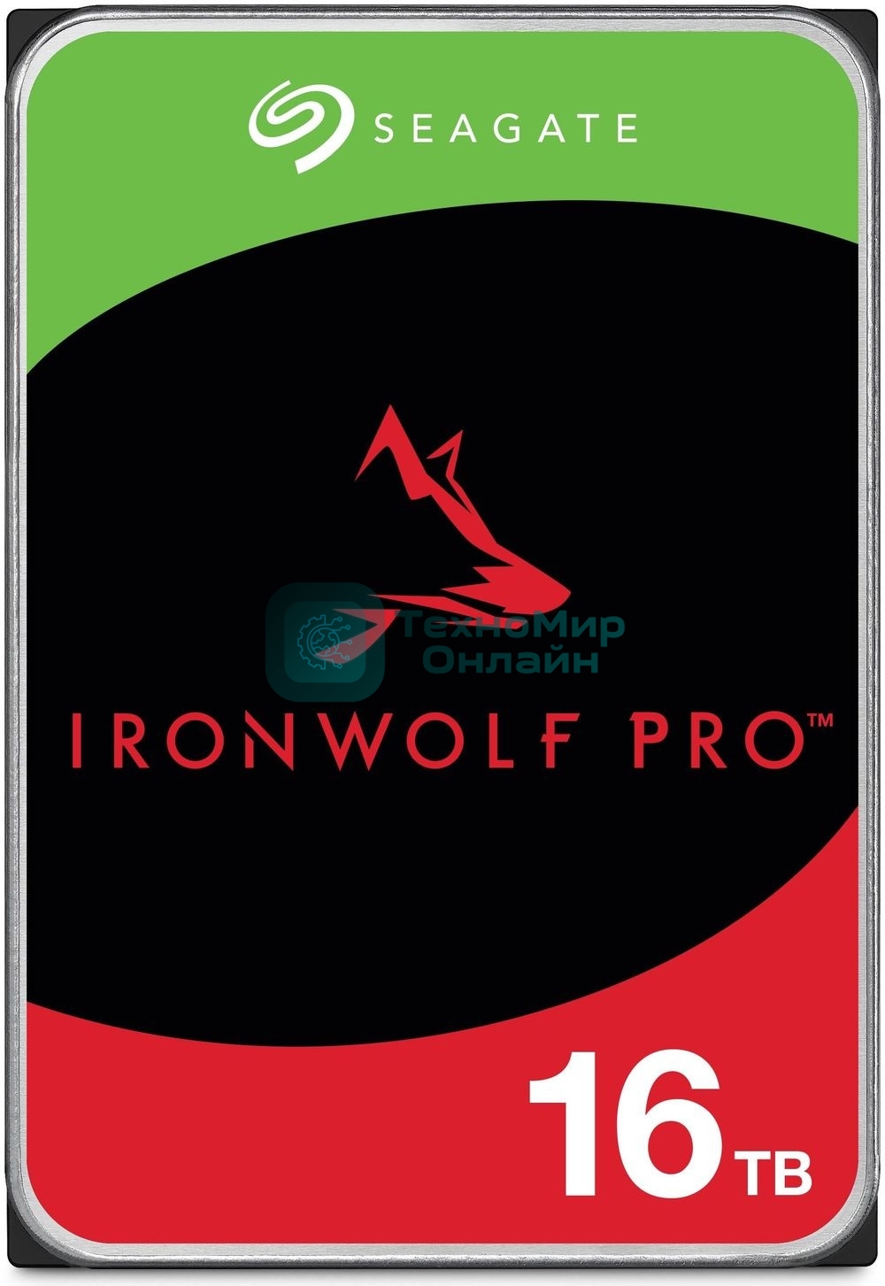 Жесткий диск Seagate SATA-III 16Tb ST16000NT001 NAS Ironwolf Pro 512E (7200rpm) 256Mb 3.5