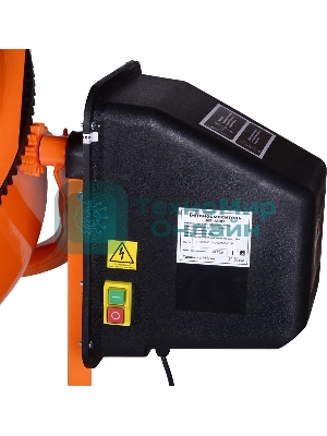 Бетономешалка Вихрь БМ-180П 800 Вт, 180 л, полиамидный венец, 32 об/мин