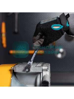 Набор ключей комбинированных Matrix, трещоточных шарнирных 6шт