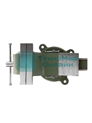 Тиски слесарные Сибртех 125 мм, стальные, поворотные