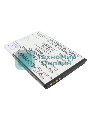 Аккумулятор CameronSino CS-OT704SL TLi020F1 для Alcatel One Touch 7040, 7041, 6036, 5042 3.8V, 2000mAh, 7.60Wh