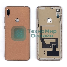 Задняя крышка для Huawei Y6 2019 коричневая