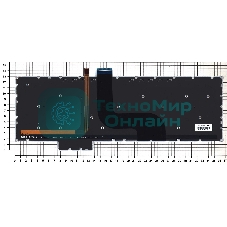 Клавиатура для ноутбука Acer Predator 17X GX-791 черная c подсветкой