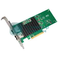 Сетевая карта Intel® Ethernet Network Adapter X710-T2L, Dual Ports RJ45, X710-AT2, 10GbE/5GbE/2.5GbE/1GbE/100Mb, PCIe v3.0 (8.0GT/s), QoS, VMDq, SR-IOV, iSCSI/NFS