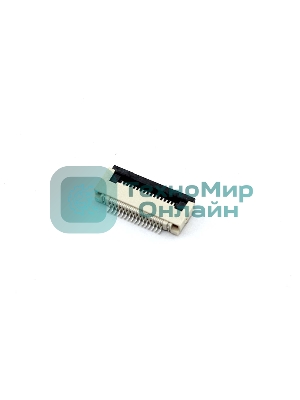 Разъем FPC Flip-Lock 0510-16RLGF 16 pin высота 1мм шаг 0,5мм