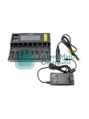 Зарядное устройство LiitoKala Lii-S8 + CAR charger 12V