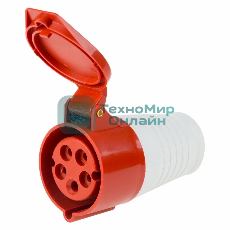 Розетка Rexant 215 переносная 3Р+РЕ+N 16А 380В IP44