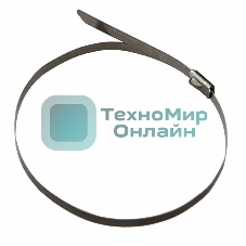 Хомут-стяжка стальная Rexant 100x4,6 мм, упаковка 10 шт.