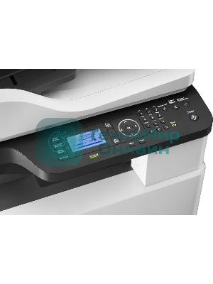 МФУ лазерное HP LaserJet MFP M443nda (8AF72A), A3, ч/б, печ. до 25 стр/мин. (А4) до 13 стр/мин. (А3), скан. до 21 стр/мин., 1200 x 1200 dpi (печать) 600x600dpi (скан.), USB, RJ-45