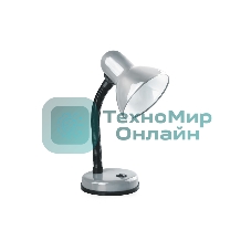 Camelion KD-301 С03 серебро (Светильник настольный,230V 60W)