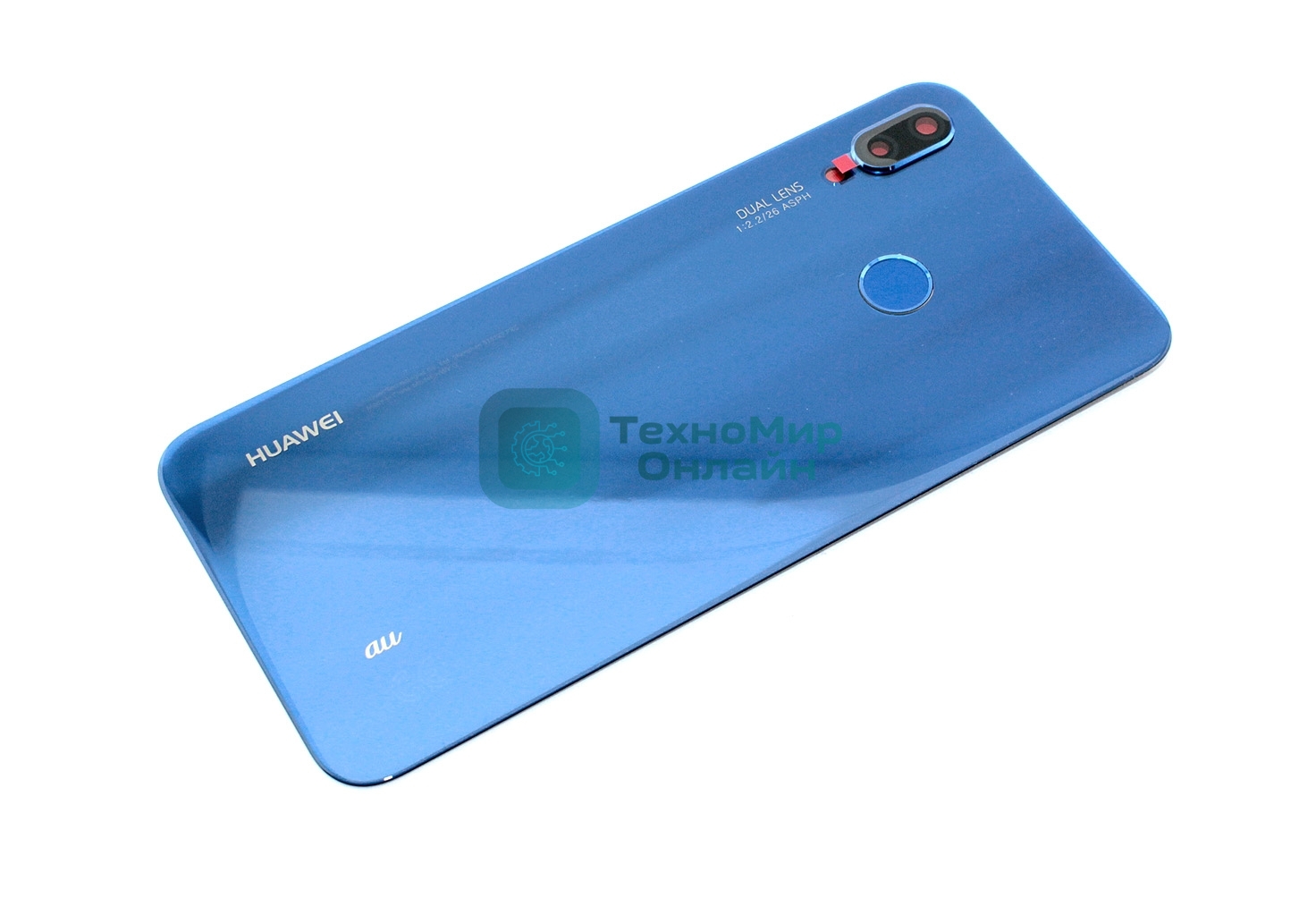 Задняя крышка для Huawei Nova 3e (Service Pack 02351XJD) синий