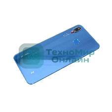 Задняя крышка для Huawei Nova 3e (Service Pack 02351XJD) синий