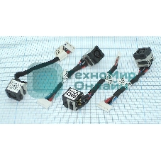 Разъем для ноутбука HY-DE017 Dell Latitude E4200 с кабелем 5 см