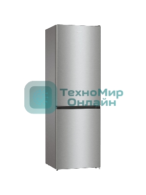 Холодильник Gorenje NRKE62XL серебристый металлик двухкамерный 203/99л морозилка снизу, No Frost
