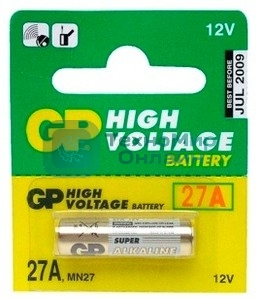 Батарейка GP 27A-BC1 (1 шт. в уп-ке)