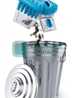 Пылесос Thomas DryBOX черный/синий, 300/1700Вт, уборка сухая, пылесборник контейнер 2.1 л