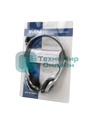 Гарнитура проводная SVEN AP-010MV с микрофоном