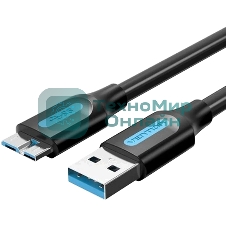 Кабель Vention USB 3.0 AM/micro B - 3 м. Кабель Vention USB 3.0 AM/micro B - 3 м.