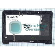 Модуль (матрица + тачскрин) для Asus TP200SA EeeBook E205SA черный с рамкой