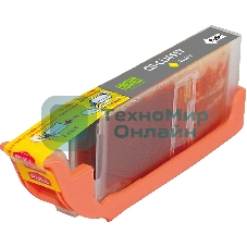 Картридж струйный Cactus CS-CLI451BK/M/C/Y черный/голубой/желтый/пурпурный набор (40.8мл) для Canon MG6340/5440/IP7240