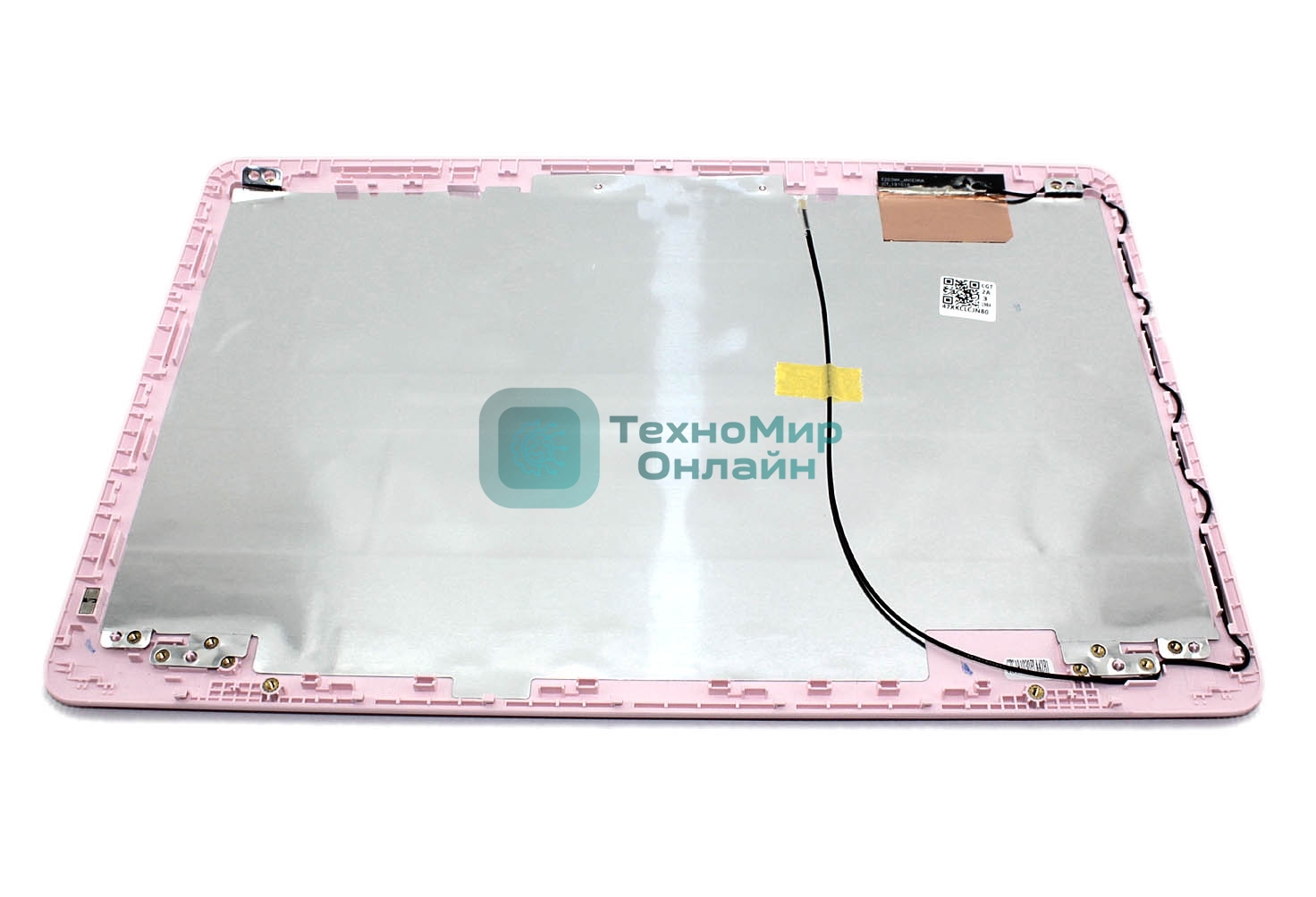 Крышка матрицы для Asus E203 розовая