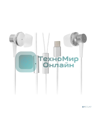 Проводные наушники Xiaomi Type-C Earphones белый, внутриканальные, USB Type-C