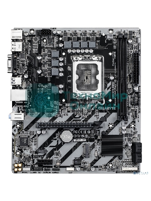 Материнская плата Gigabyte H810M S2H, LGA1851, Intel H810, 2xDDR5, 4xSATA, 1xM.2, 1xPCIe 4.0 x16, 1xPCIe 3.0 x1, 1xDP, 1xHDMI, 1xD-Sub, 1x1Gb LAN, 1xUSB-C 5Gbps, 4xUSB-A 5Gbps, 7xUSB-A 2.0, 3x3.5 мм, 7.1, mATX