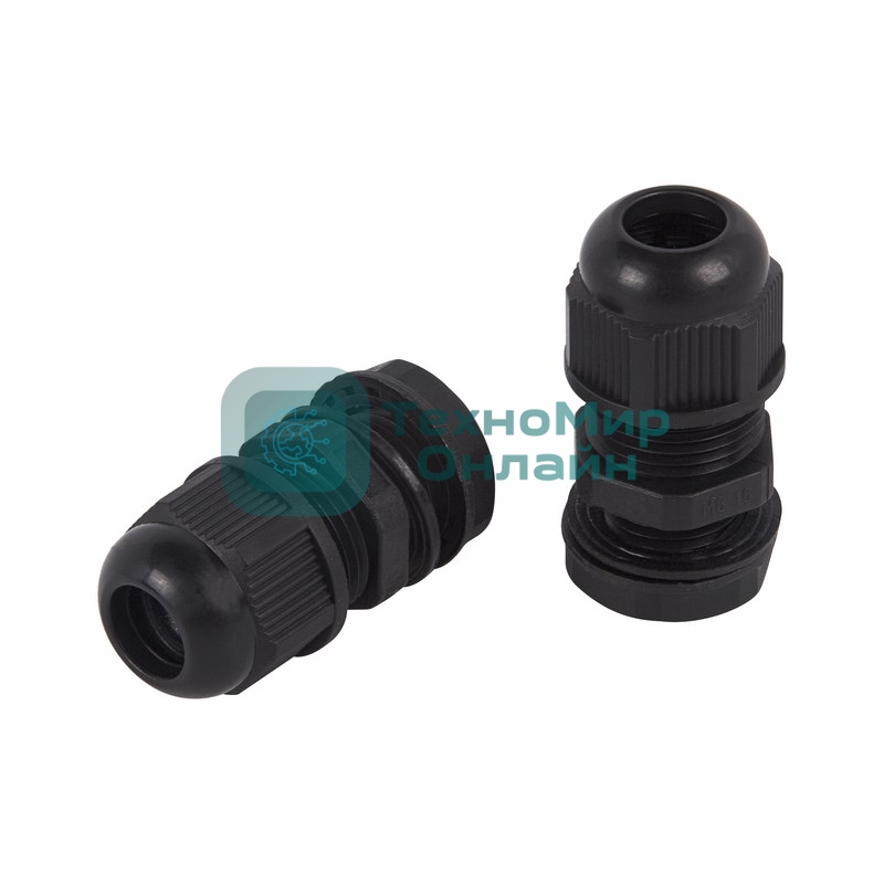 Кабельный ввод Rexant MG-16 (10-6 мм) черный