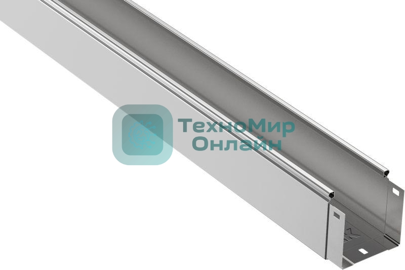 Лоток листовой неперфорированный 100х100 L3000 сталь 0.7мм IEK CLN10-100-100-3