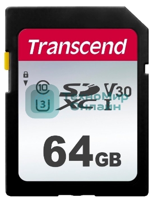 Флеш карта SD 64Gb Transcend SDХC UHS-I U3