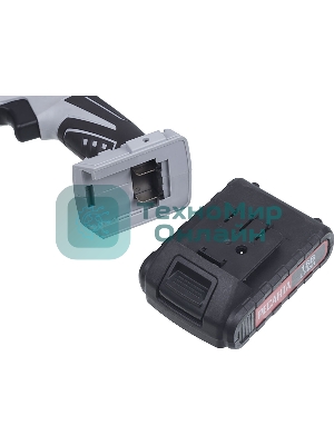 Дрель-шуруповерт аккумуляторная Ресанта ДА-18-2ЛК-У 75/14/6, Аккумуляторная, 18В, 2 АКБ, Ударная, Кейс