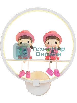 Бра Hiper декоративное Девочки LED 19Вт белое H061-1