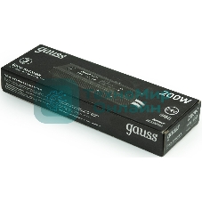 Блок питания Gauss 202022400 пониж. для лен.светод. черный
