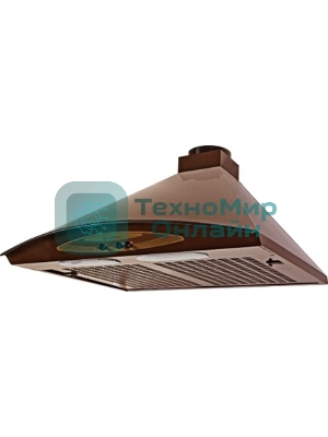 Вытяжка каминная Gefest ВВ 1 К17 коричневый/золотистый, 60 см, 180 куб. м/ч, 64 дБ