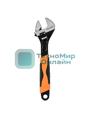 Ключ разводной Sparta 300 мм, двухкомпонентная рукоятка