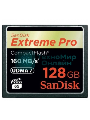 Флеш карта CF 128Gb Sandisk SDCFXPS-128G-X46 Extreme Pro
