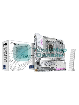 Материнская плата Gigabyte Z890M AORUS ELITE WIFI7 ICE, LGA 1851, Intel Z890, 4xDDR5, 4xSATA, 3xM.2, 1xPCIe 4.0 x4, 1xPCIe 5.0 x16, 1xDP, 1xUSB-C, 1x 2.5Gb LAN, 1xUSB-A 3.2 Gen 2, 4xUSB-A 3.2 Gen 1, 2x3.5 мм, TOSLINK, 7.1, 1xUSB4, mATX
