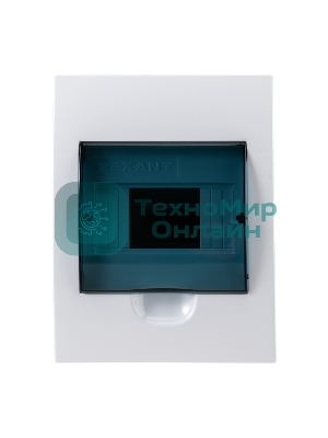 Бокс пластиковый Rexant ЩРВ-П-6 IP41 белый