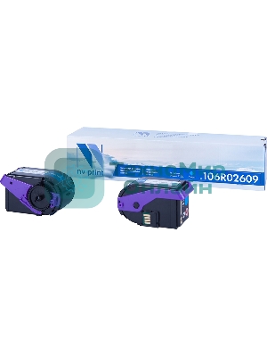 Картридж лазерный NVPrint совместимый Xerox 106R02609 Cyan для Phaser 7100 (9000k)