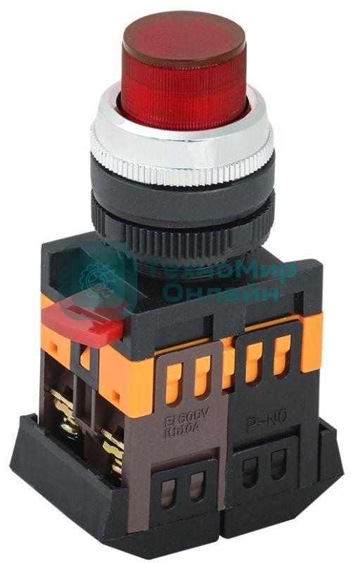 Кнопка ABLFP-22 кр. 1з+1р IEK BBT20-ABLFP-K04