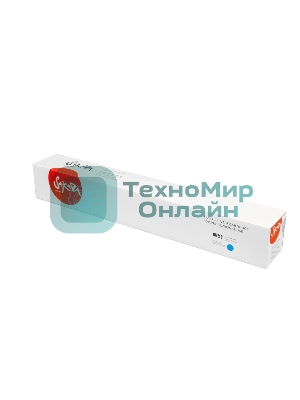 Тонер-туба Sakura KMTN-221C (A8K3450) для Konica Minolta, голубой, 21000 к.