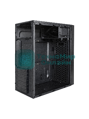 Компьютерный корпус Miditower ExeGate AA-440U-AA350 (ATX, AA350 8 см, 2хUSB+1хUSB 3.0, аудио, черный) ExeGate EX290177RUS