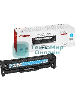 Картридж лазерный Canon Cartridge 718C (2661B002) голубой (2900 стр.) для Canon LBP7200/MF8330/8350