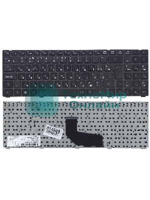 Клавиатура для ноутбука DNS K580S черная с рамкой