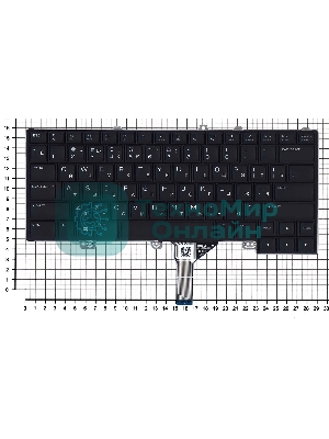 Клавиатура для ноутбука Dell Alienware 13 R3 15 R4 черная с подсветкой