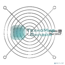 Решетка для вентилятора 140x140 ExeGate EG-140MR (140x140 мм, металлическая, круглая, никель)