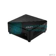 Неттоп MSI Cubi 5 1M-464BRU Core 3 100U (1.2) Graphics CR без ОС 2xGbitEth WiFi BT черный (936-B0A821-464)