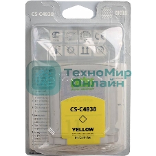 Картридж струйный Cactus CS-C4838 желтый (29 мл) для №11 HP 2000/2500/1000/1100/1200