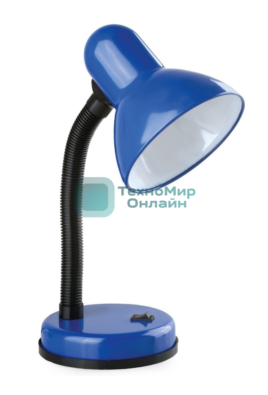 Camelion KD-301 С06 синий (Светильник настольный,230V 60W)